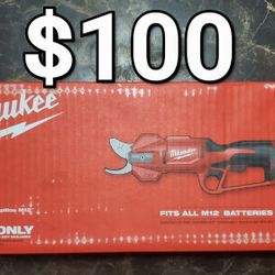 MILWAUKEE M12 PRUNING SHEARS TOOL ONLY 