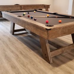 Rustic Pool Table