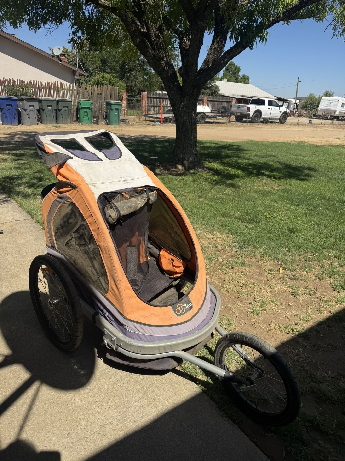 Enclosed Jogging Stroller