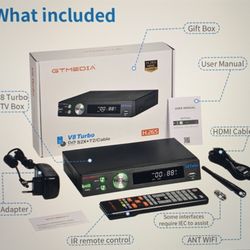 Television Satellite Receiver GTMEDIA V8 Turbo 