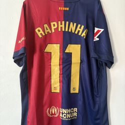 Raphina Barcelona Home Jersey: Travis Scott Edition Size Medium
