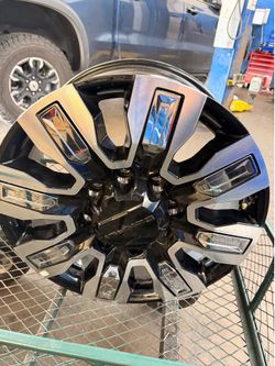 OEM GMC heavy-duty truck wheels