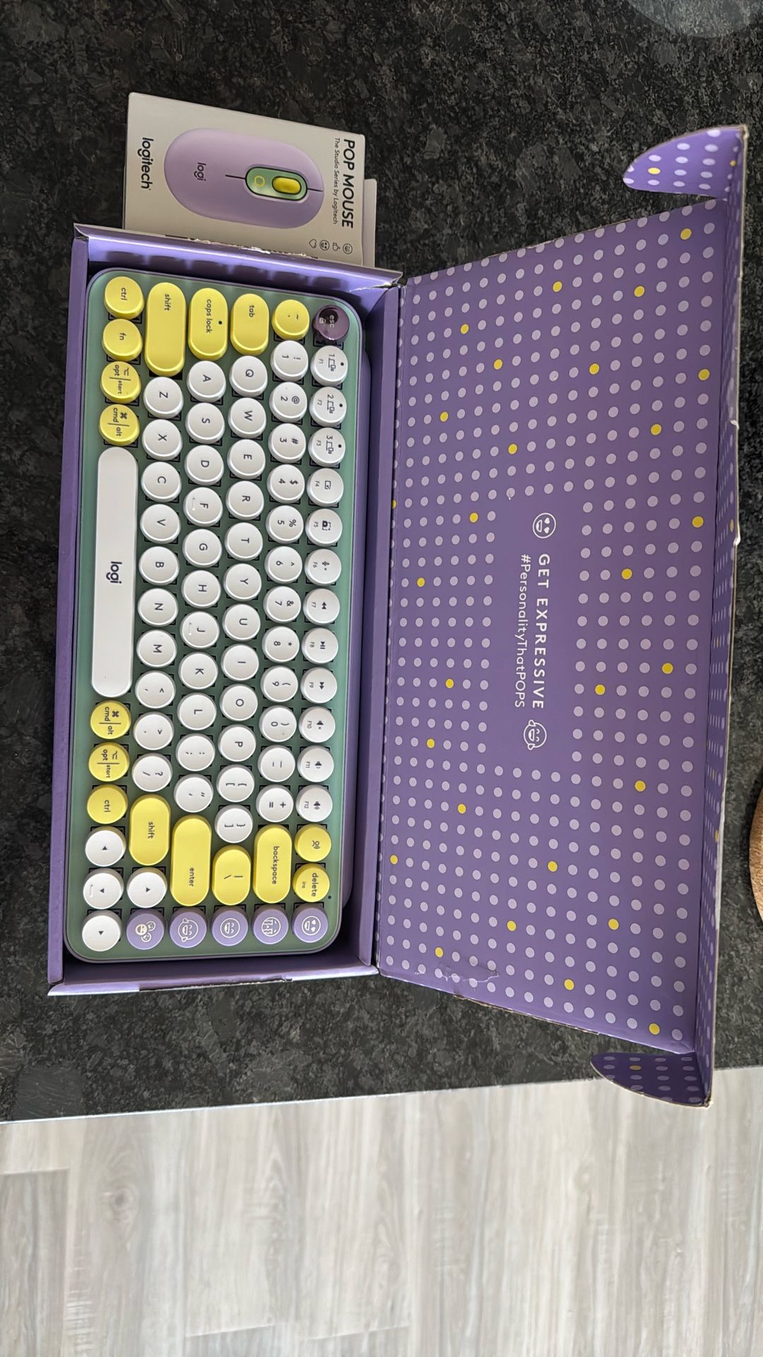 Logitech Pop Keys Keyboard And Mouse