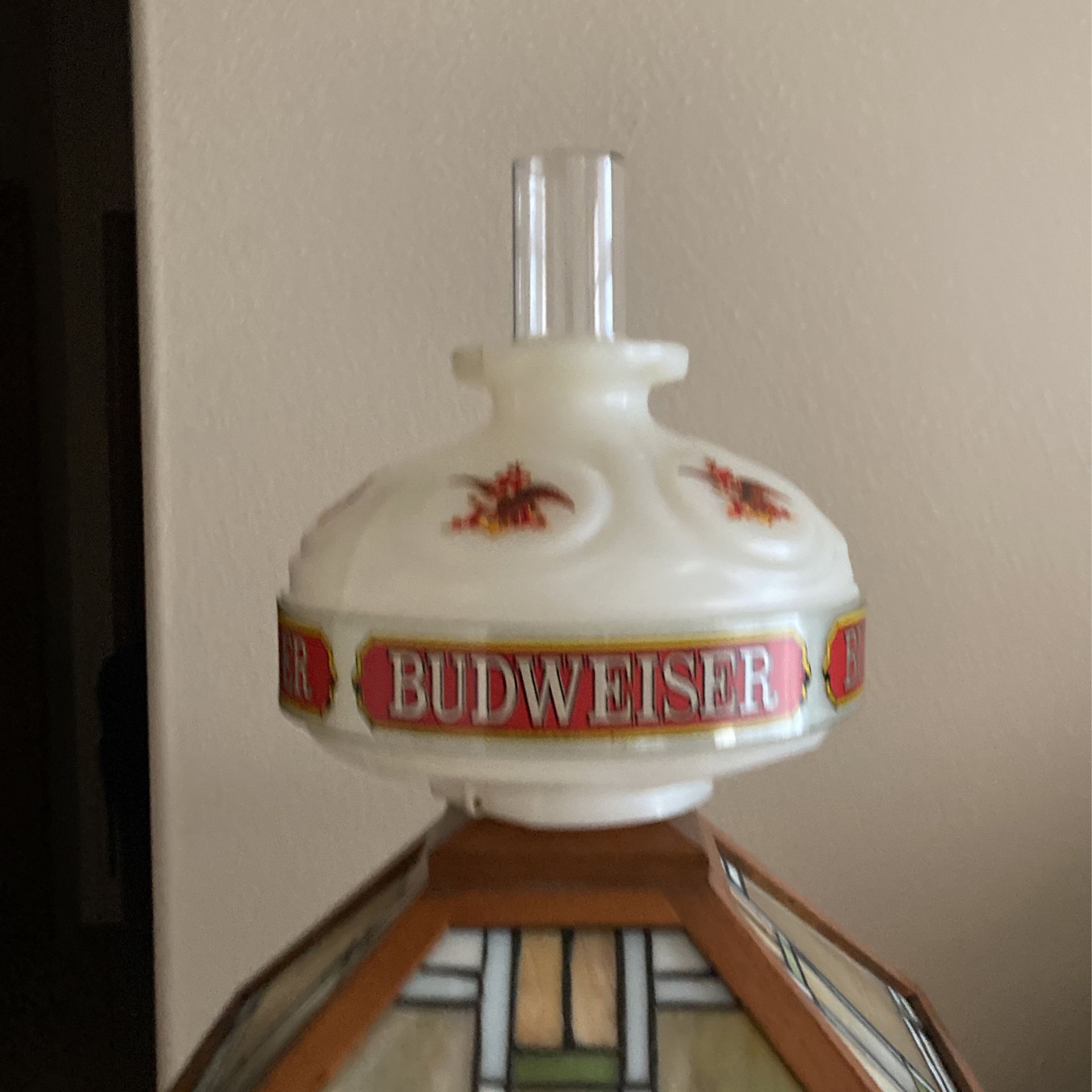 Vintage Budweiser Lamp Shade 