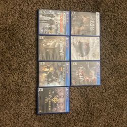 PS5/4 Games Good Quality Barely  Used 