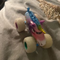 Four Wheel Toy Unicorn Monster