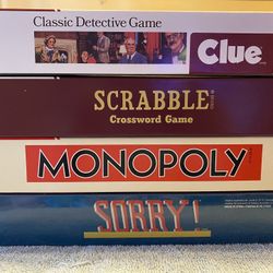Classic Board Games (local Pick Up Only )