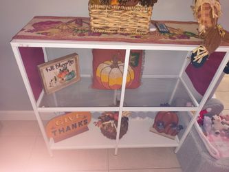 3 tier glass shelf