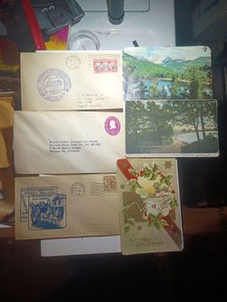 Vintage post cards, 1930'ish