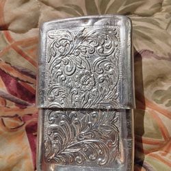 Vintage Silver Cigarette Case 