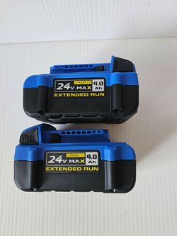FIRM! 2 Brand new Kobalt 4.0 Battery / Batteries