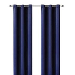 New! Blackout Curtains for Bedroom, Thermal Insulated Curtains with Grommet Top, Room Darkening Noise Reducing Window Drapes, 2 Panels, 42”x84”