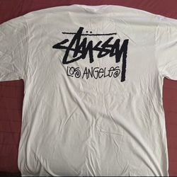 Stussy tees white size XXL