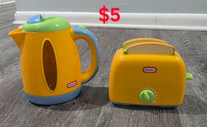 Kitchen Toys_Toaster, kettle