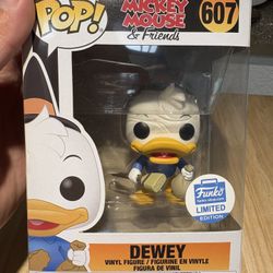 Dewey Halloween Funko Pop (#607) NEW vaulted 
