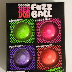 NeeDoh mini fuzzy 4 pk