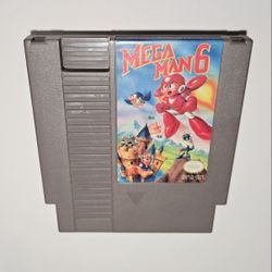 Megaman 6 Nintendo NES Cartridge