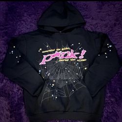 Sp5der Hoodie (Black )