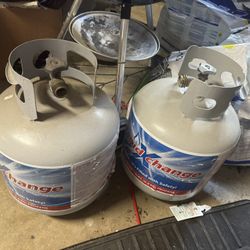 Propane Cylinders 3 Total 