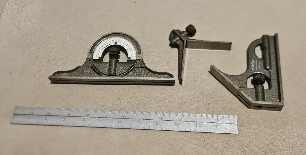 BROWN & SHARP 4 PIECE WORKSHOP SQUARE SET 599