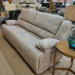 Reclining Light Gray Sofa New Sofa