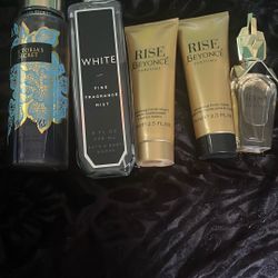 Victoria’s Secret gorgeous body spray white fine fragment mist Bath and Bodyworks Beyoncé rise perfume nursing hand cream Beyoncé rice gearing Body lo