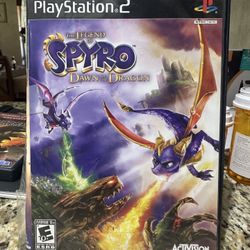 Spyro Dawn Of The Dragon For PS2