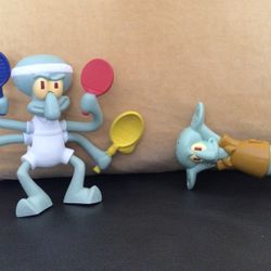 Squidward Toy Collection 