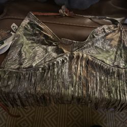 Mossy Oak Camouflage Bikini Top Only - Size Medium 