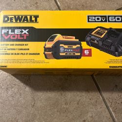 Dewalt FlexVolt 6AH Battery And Charger Kit