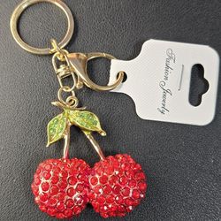 Cute Keychain CHERRIES 