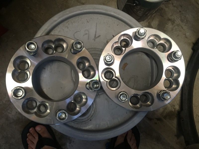 Ford F-150 1.5" spacers adapters