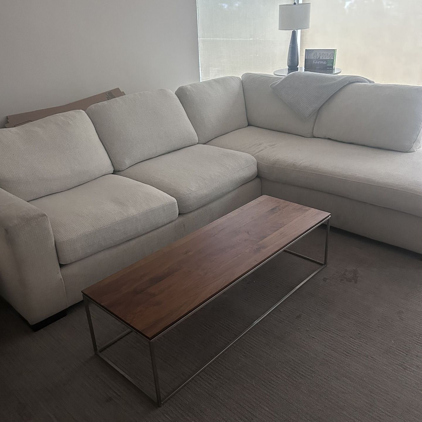 Z Gallery Sectional Couch - Moving Must Sell