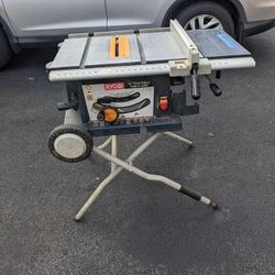 10” Ryobi Portable Table Saw