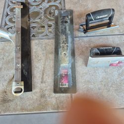 Cement Finishing Tools