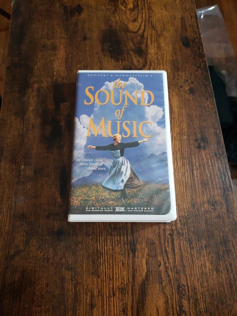 The Sound of Music VHS. THX Mastered Edition