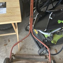 Antique Manual Lawn Mower