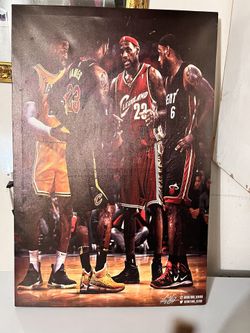 Lebron James Wall Canvas $15 I Paid $60 On Amazon