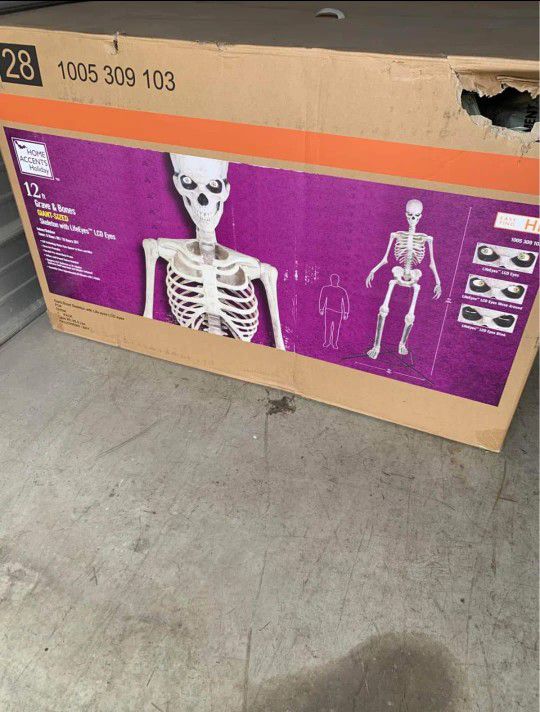 12 Ft Skeleton Sold Out Everywhere