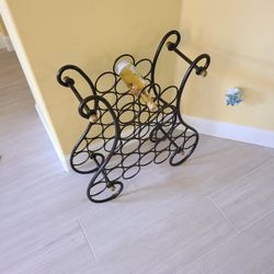 Wine Rack Bronze, Durable, Heavy Quality 21 Bottle