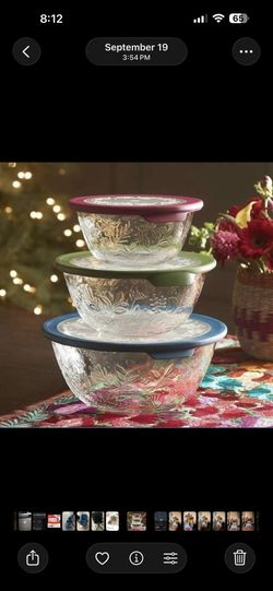 Princess House Bowls