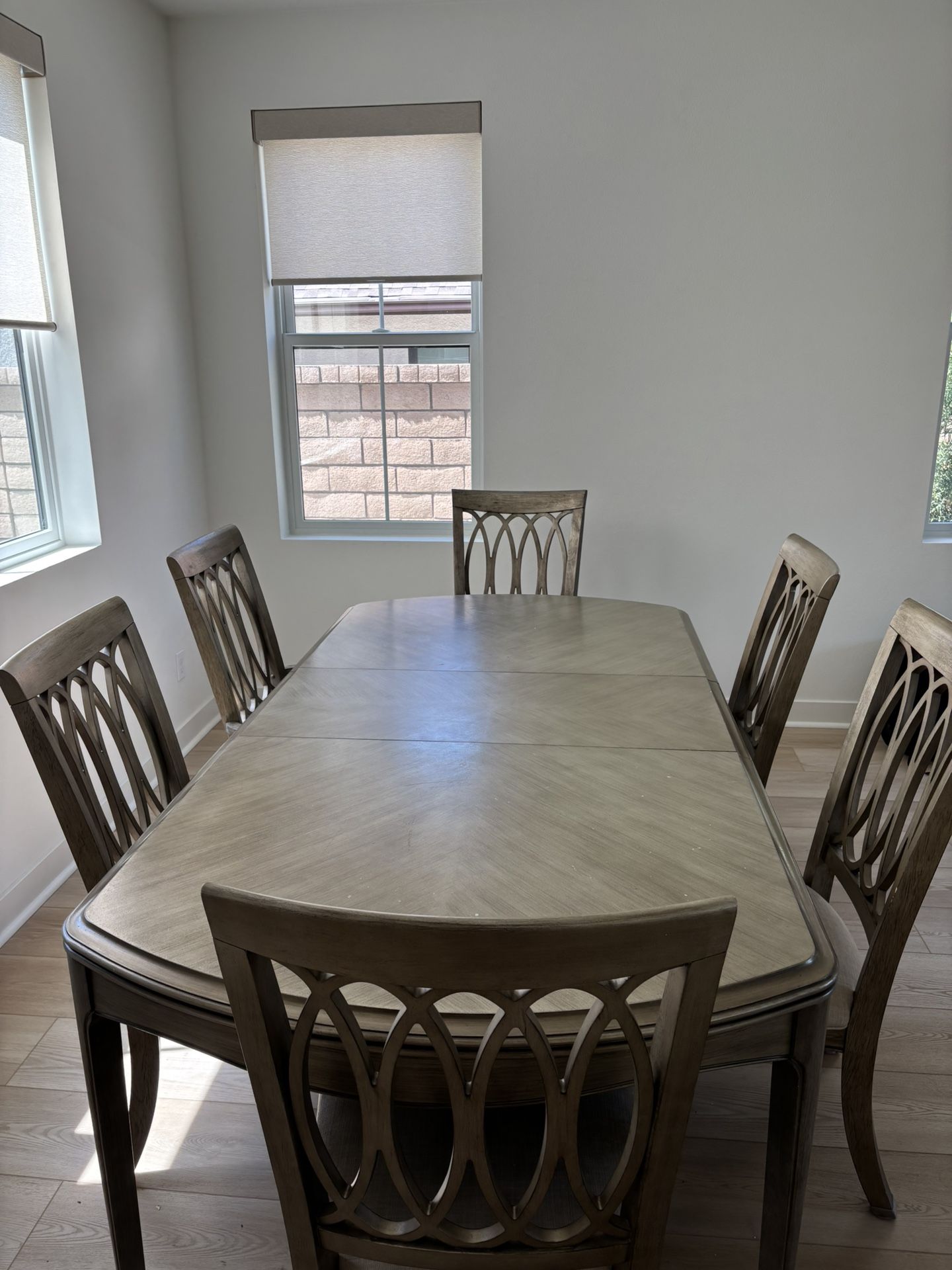 Dining Table With 6 Dining Chairs - Kelly Ripa Home Hayley 9-Pc. Dining Set (Dining Table, 4 Side Chairs & 2 Arm Chairs)