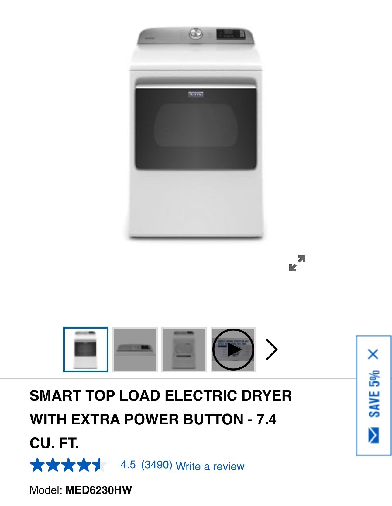 Maytag Smart Washer And Dryer Set for Sale in Tumwater, WA OfferUp