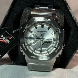 Casio G-Shock GM-2110D-4AER –Blue Dial "CasiOak" Metal Series