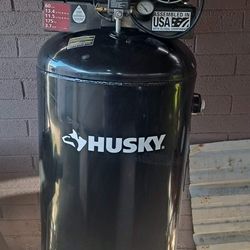Slightly Used Husky
60 Gal. 3.7 HP 1-Phase 175 PSI Oil Lubed Belt Drive Stationary Electric Air Compressor