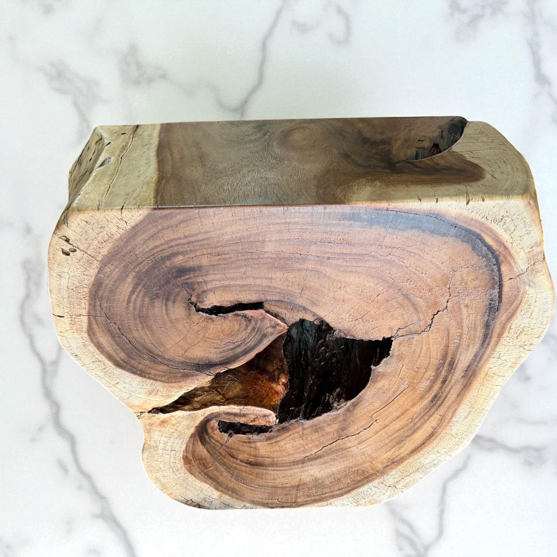 Monkey Solid Piece Of Wood Console Table