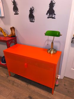 Accent Cabinet Orange