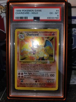 Base Set Charizard PSA 6