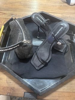 Women’s dress shoes and bag