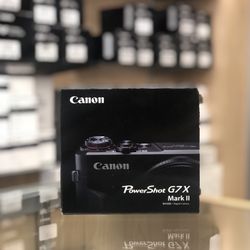 Canon G7x MarkII